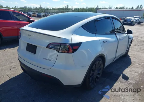 2022 Tesla Model Y Performance Dual Motor All-Wheel Drive из США, поврежденный, VIN 7SAYGDEF8NF379702